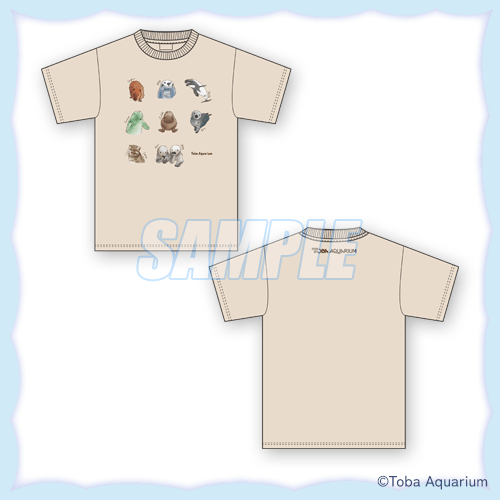 Tシャツ 鳥羽水族館のなかまたち
